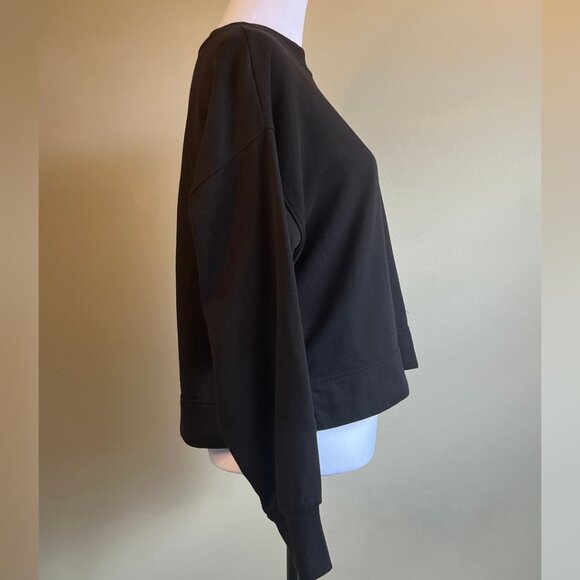 OLD NAVY Glitter Graphic Crew-Neck Sweatshirt - Picture 6 of 11